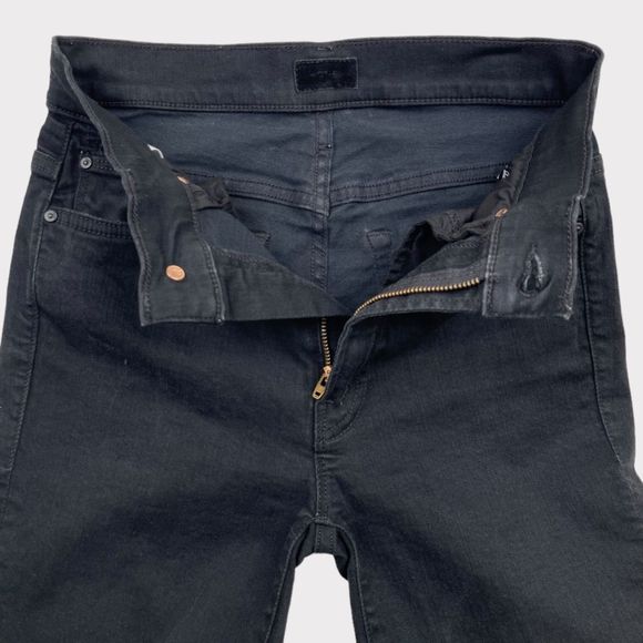 MOTHER The Insider Crop Step Fray Jeans in Not Guilty Women's Size 26 - Picture 7 of 13